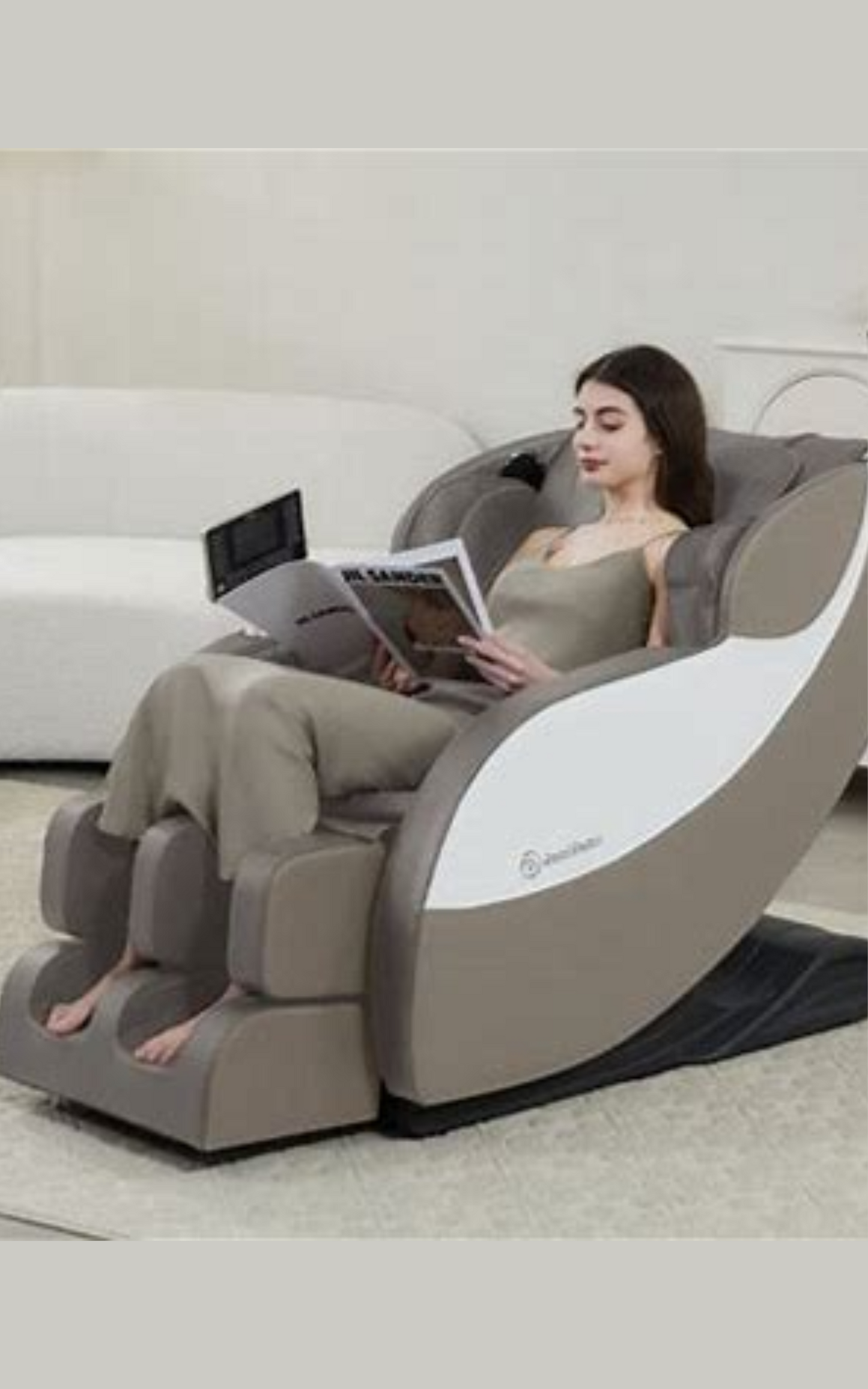 Synca CirC 3 Zero Gravity Massage Chair with Reversible Ottoman